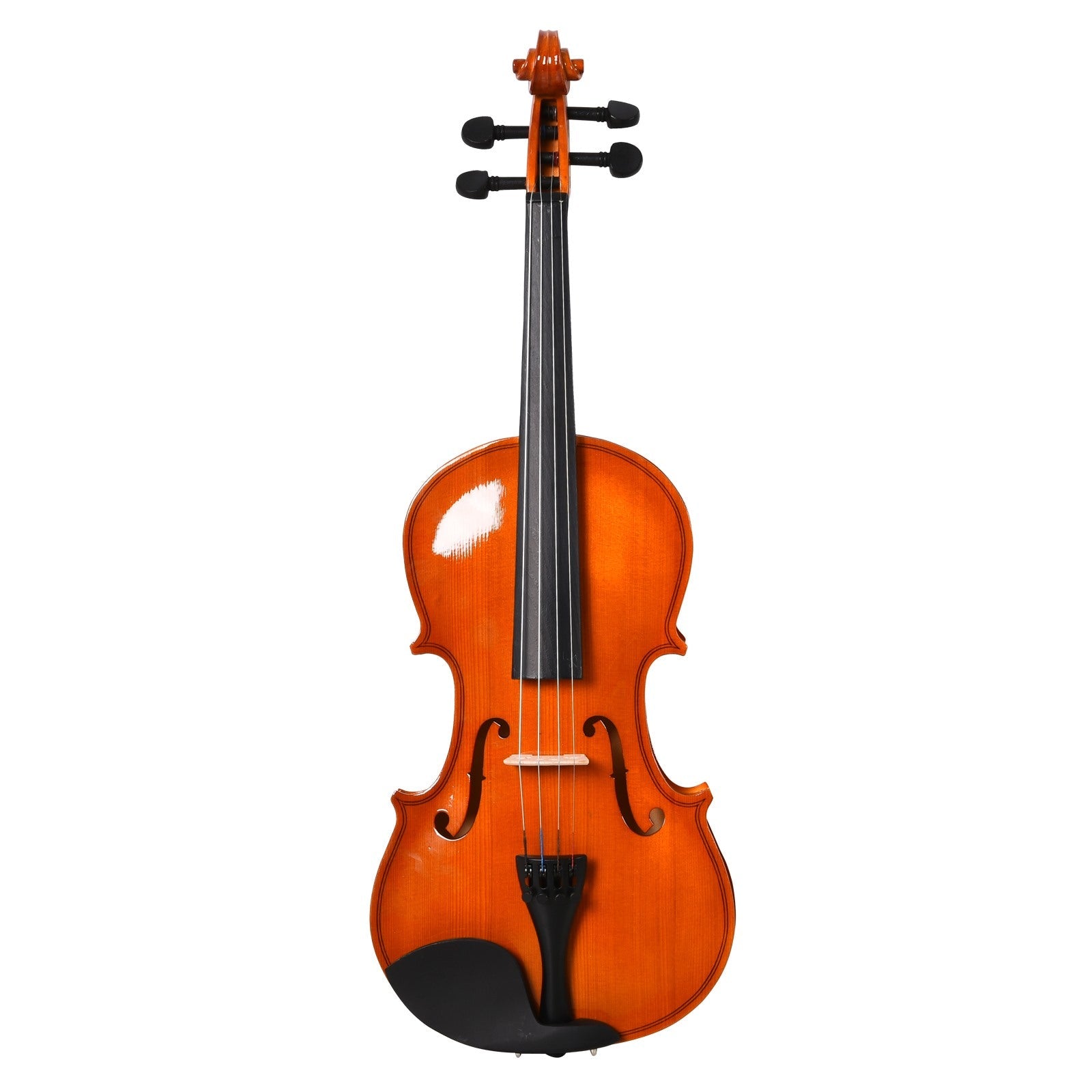 Easycomfort Violino 4/4 per Adulti with Accessori Inclusi (Custodia, Archetto, Corde, Ponticello, Accordatore) 58.5 x 21.5 x 7cm