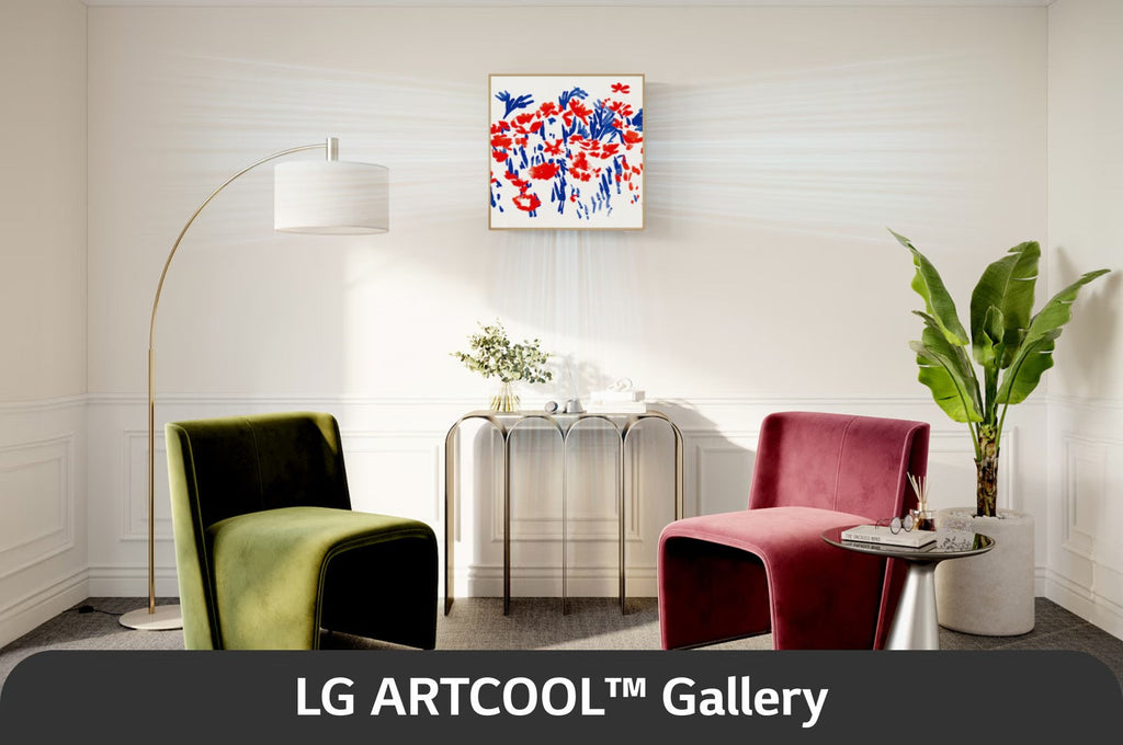 LG Trial Split Inverter Air Conditioner ARTCOOL GALLERY 9+9+9 series with MU3R19 R-32 Wi-Fi Optional 9000+9000+9000