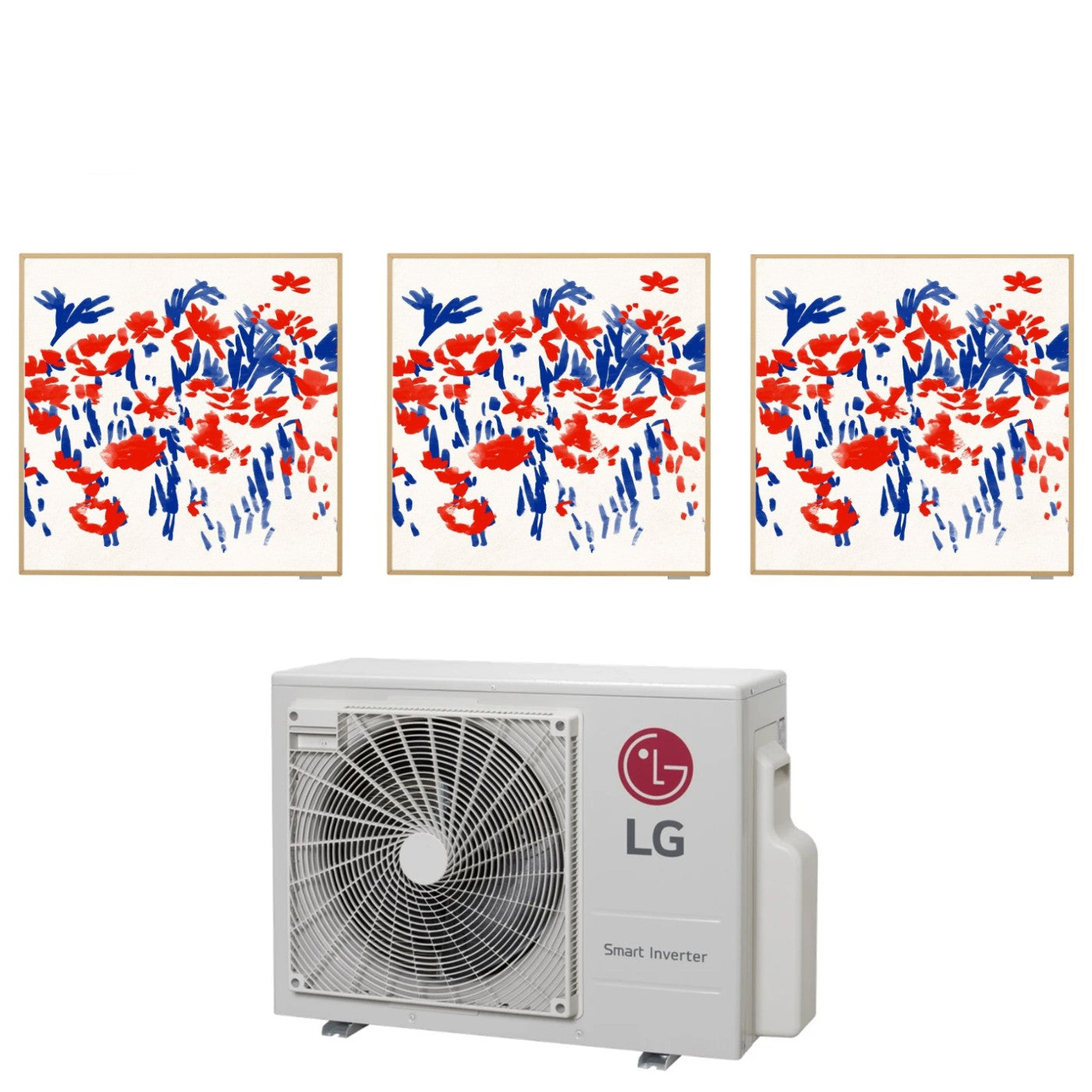 LG Trial Split Inverter Air Conditioner ARTCOOL GALLERY 9+9+9 series with MU3R19 R-32 Wi-Fi Optional 9000+9000+9000