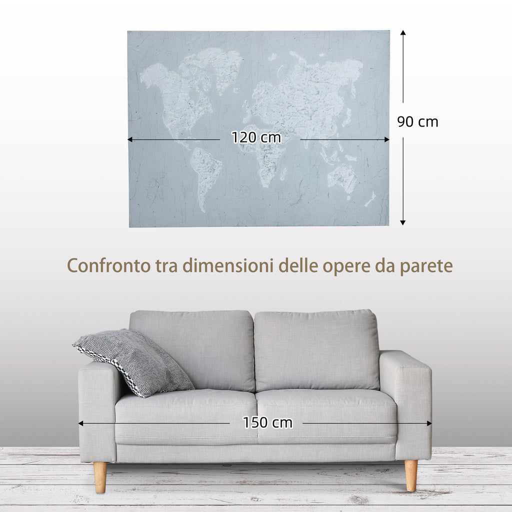 EasyComfort Canvasdoek 120x90cm wanddoek