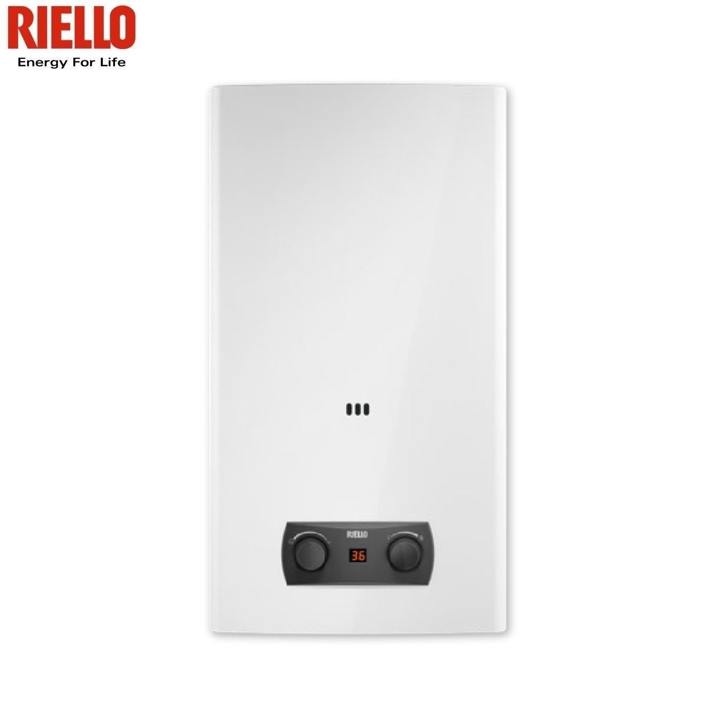 Riello Acquafun 14 waterverwarmer op aardgas 14 l/min