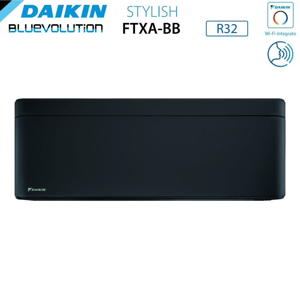 Daikin FTXA35BB binnenunit 12000 BTU Blackwood met Wi‑Fi