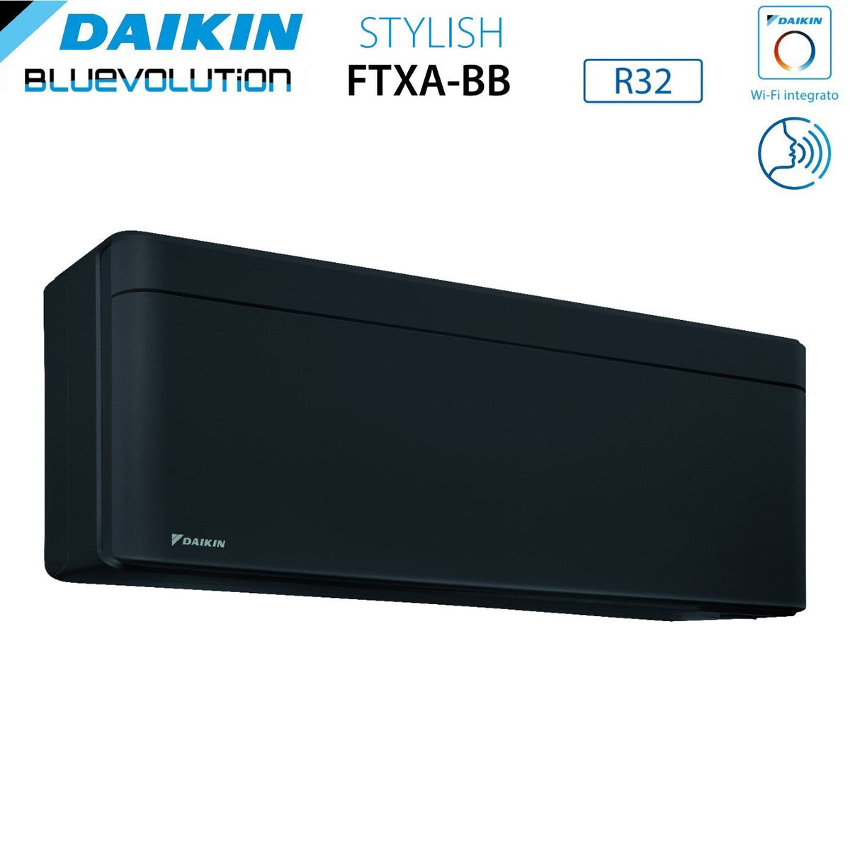 Daikin FTXA35BB binnenunit 12000 BTU Blackwood met Wi‑Fi