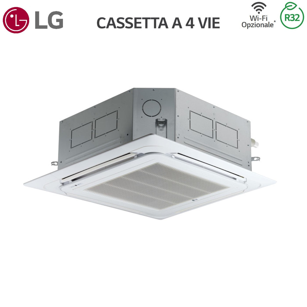 LG CT09F 4-weg cassette-binnenunit 9000 BTU