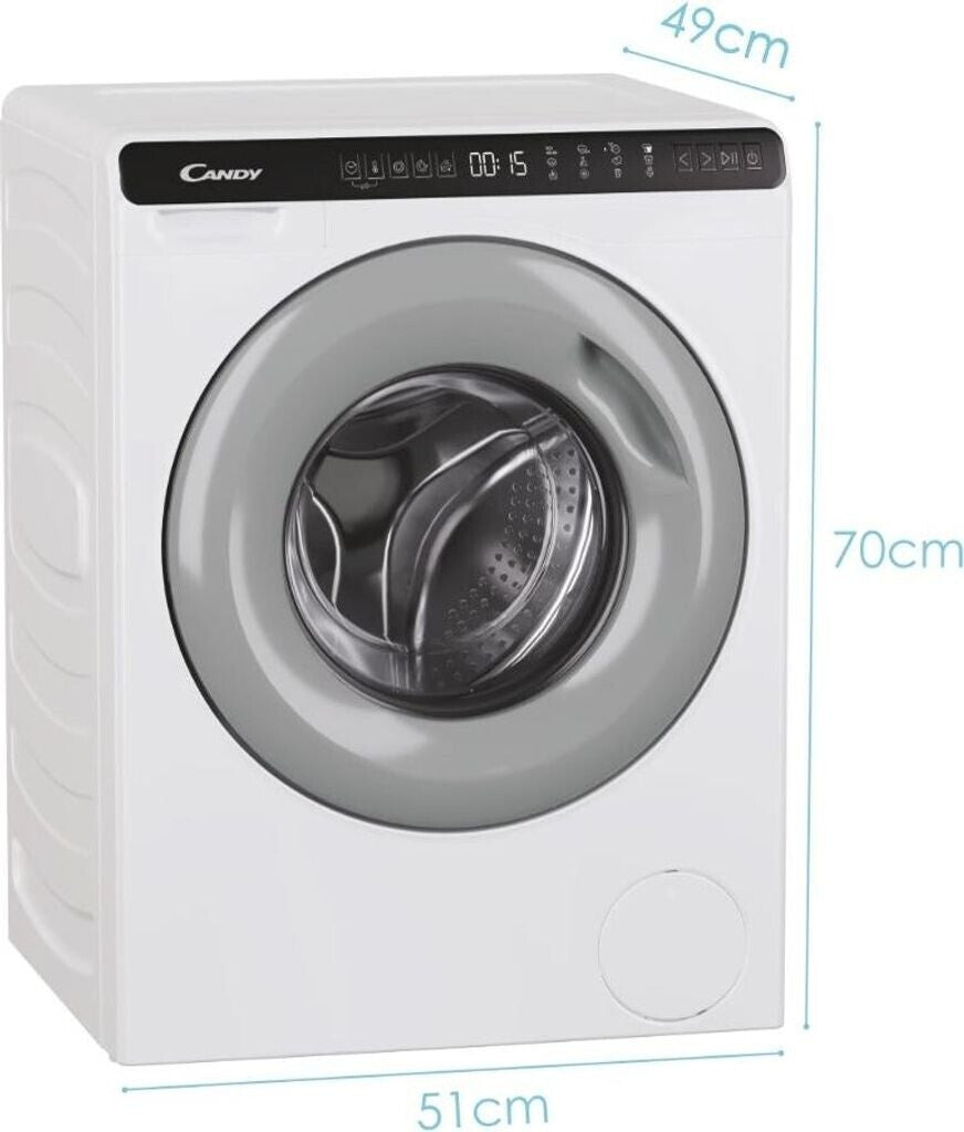 Candy CW50-BP12307G-S wasmachine voorlader 5 kg 1200 tpm wit