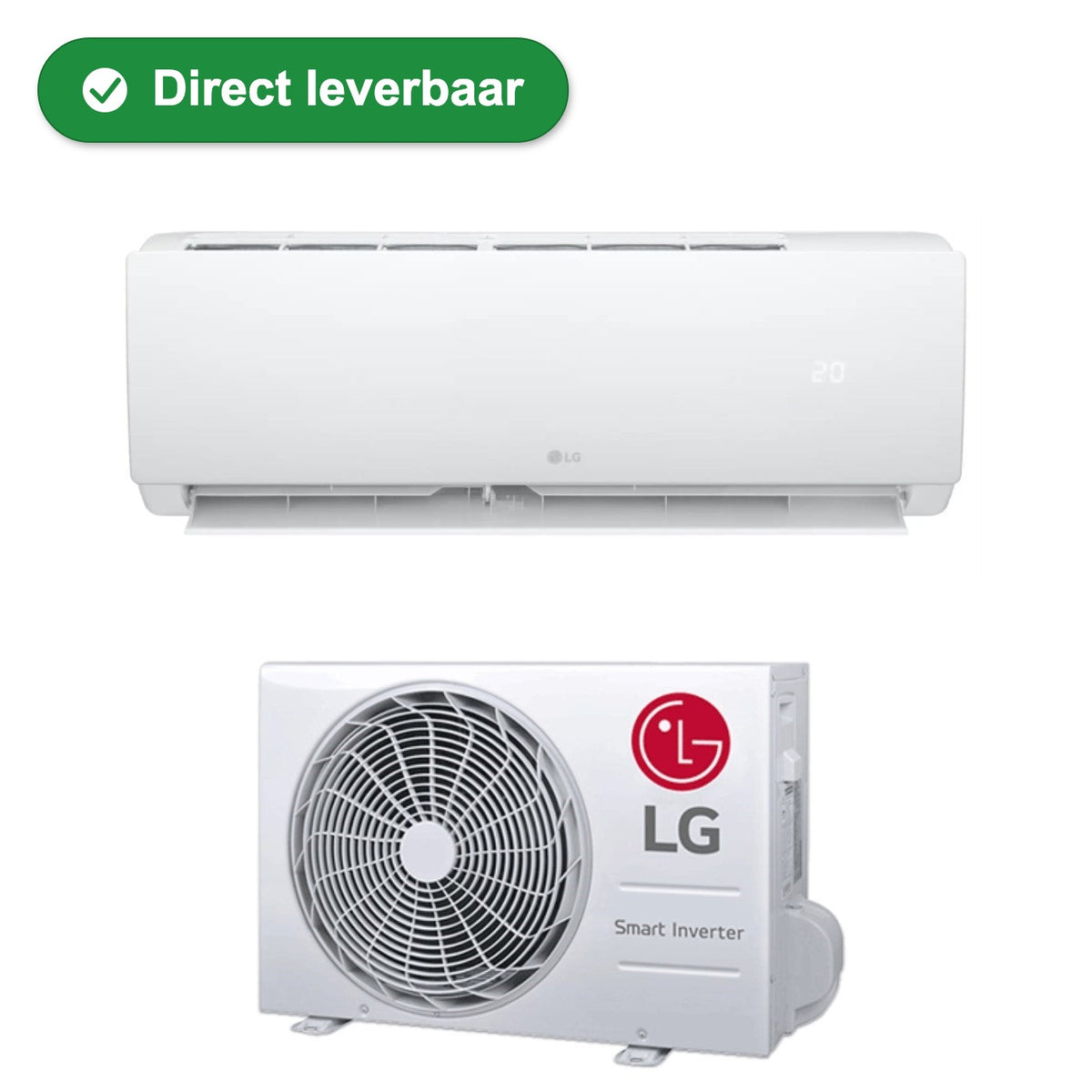 LG Libero WZ12AWN airconditioner - Direct leverbaar
