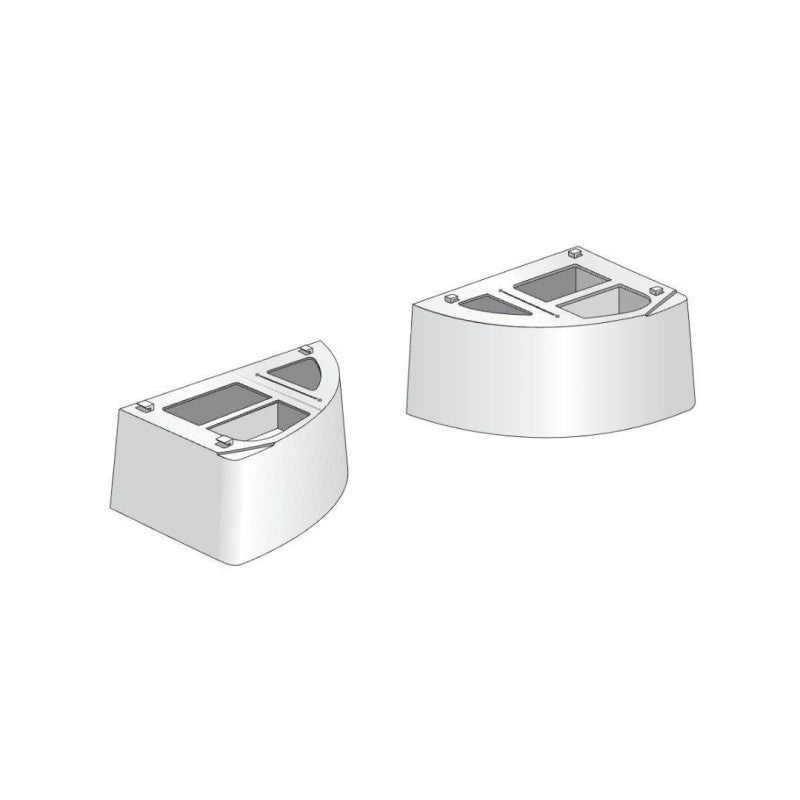 Aermec ZH1 voetjes ventilconvector