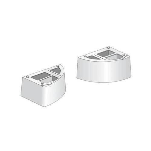 Aermec ZH1 voetjes ventilconvector