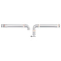 Kit Fumi Sdoppiato Originale Ferroli 041082X0 per Caldaia a Condensazione
