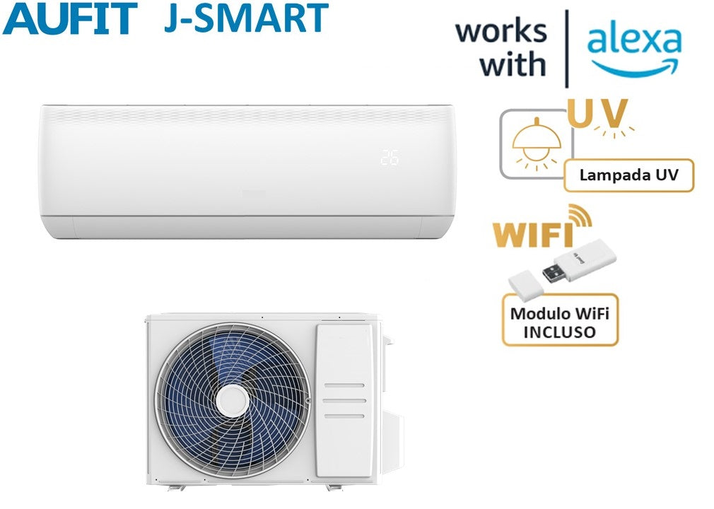 Air conditioner Aufit J-Smart JD/4 18000 Btu DASW-H18E3G4-/JD R-32 built-in Wi-Fi