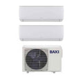 Baxi Dual Split Inverter Air Conditioner Astra Series 12+12 with LSGT50-2M R-32 Wi-Fi Optional 12000+12000 - New