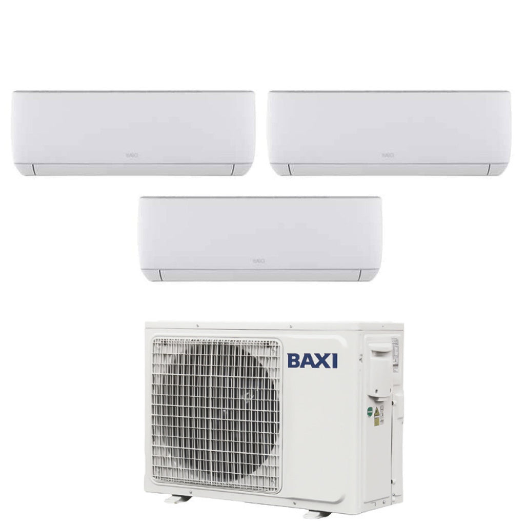 Air conditioner tri-split Baxi Inverter series Astra 9+9+18 with LSGT100-4M R-32 optional Wi-Fi 9000+9000+18000 - Novità