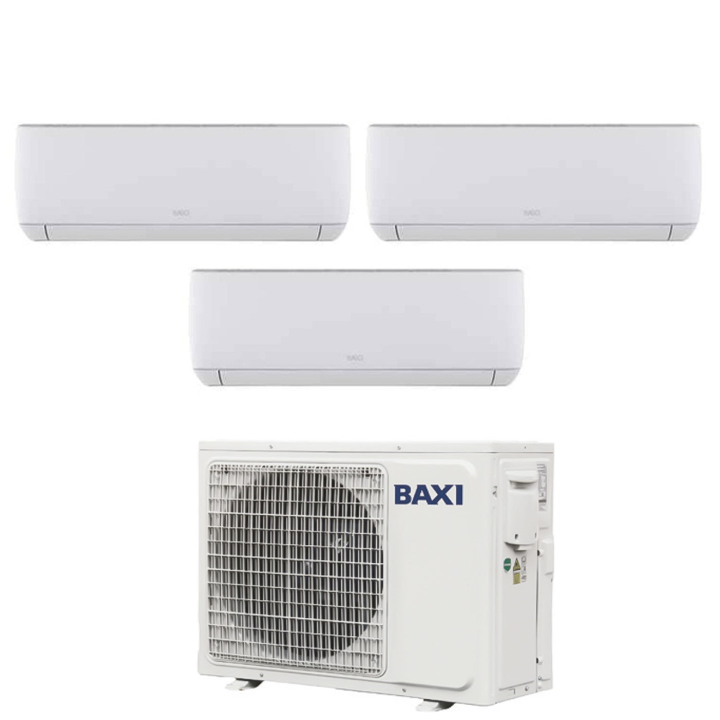 Air conditioner tri-split Baxi Inverter series Astra 9+9+18 with LSGT100-4M R-32 optional Wi-Fi 9000+9000+18000 - Novità