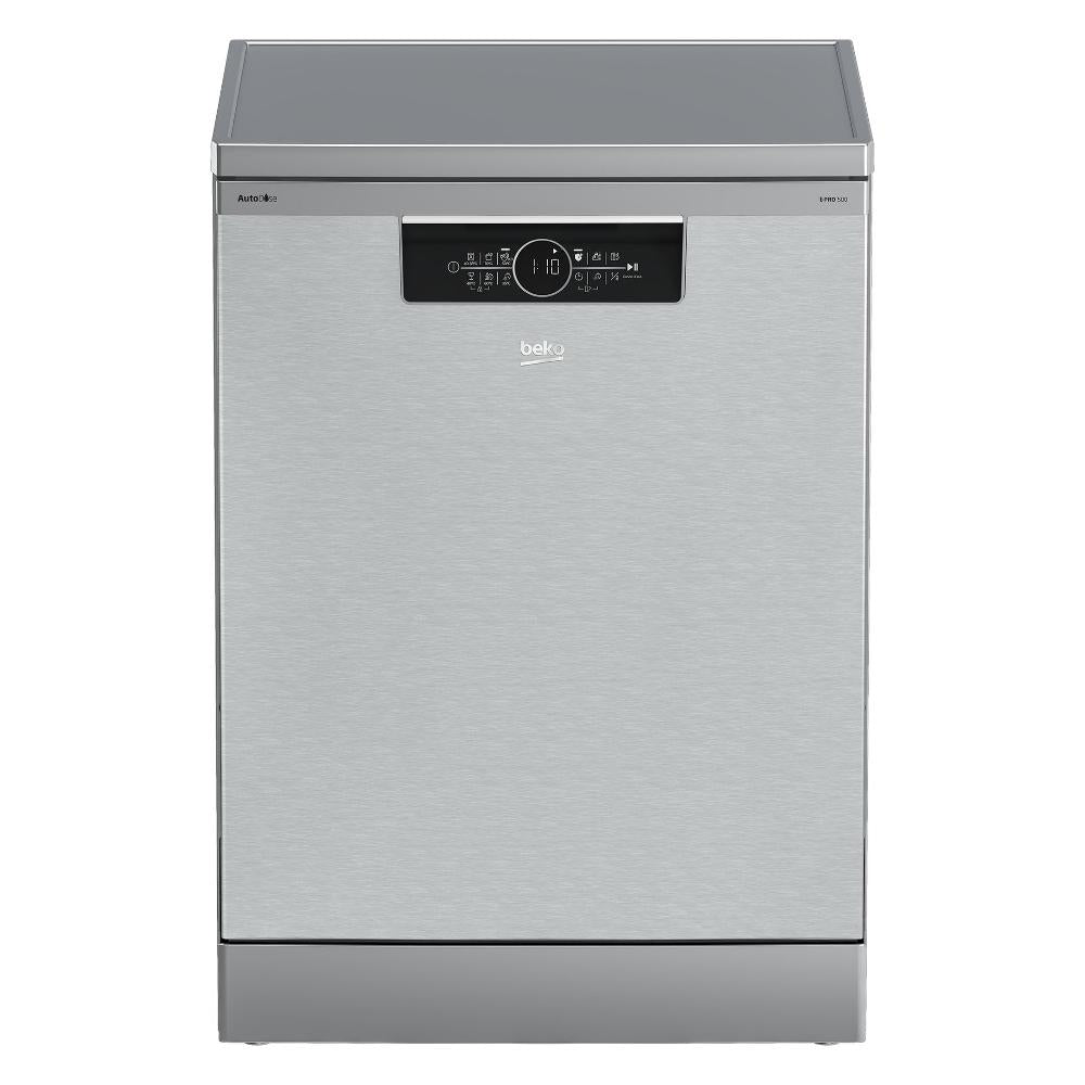 Lavastoviglie A Libera Installazione Beko BDFN36640XA Beyond 16 Coperti Classe C (A85xL59,8xP60) Pearl inox Hygiene Intense Funzione GlassShield