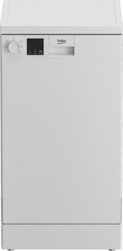 Lavastoviglie A Libera Installazione Beko DVS05024W Slim 10 Coperti Classe E (A85xL44,8xP60) white Porgramma Mini