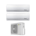 Air conditioner dual-split Beretta Breva 9+9 with 18000-2 R-32 optional Wi-Fi