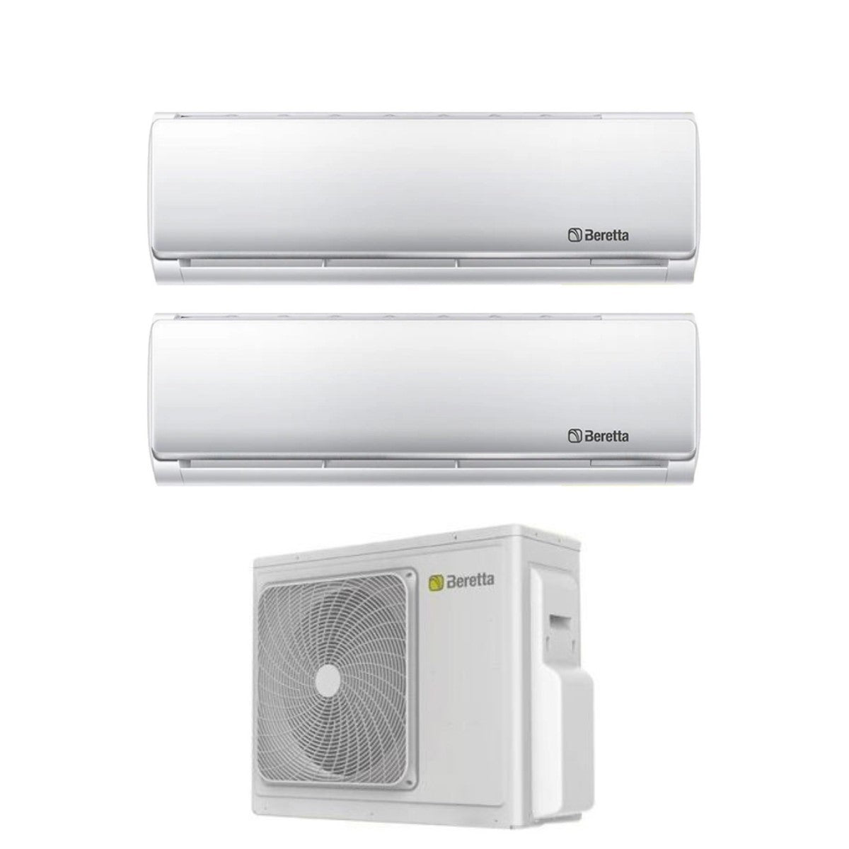Air conditioner dual-split Beretta Breva 9+9 with 18000-2 R-32 optional Wi-Fi