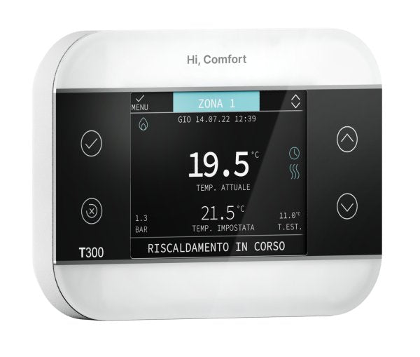 Comando Remoto Universale Beretta Hi Comfort T300 Wi-Fi Gateway Integrato