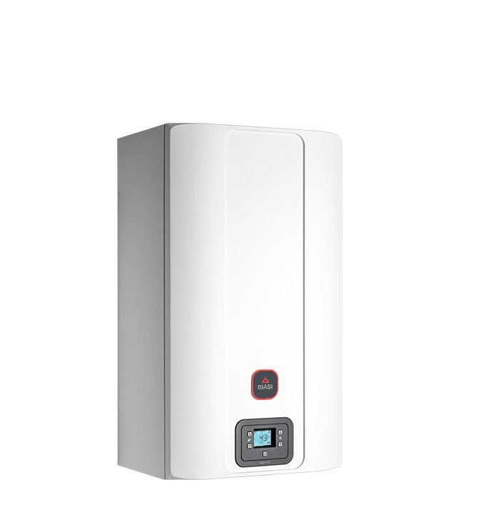 Biasi rinNova adaptive 30s low NOx condensing boiler complete with methane or LPG fume exhaust kit