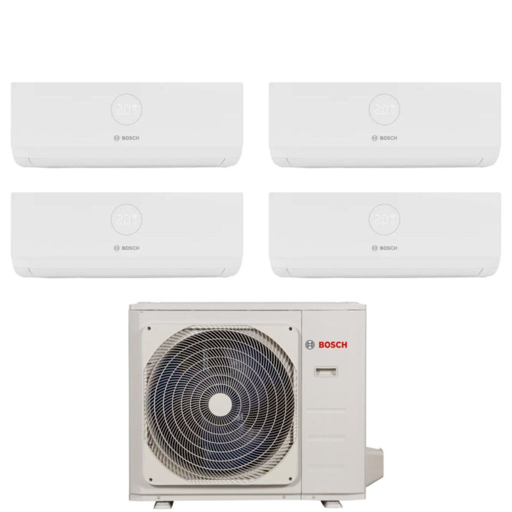 Bosch Air Conditioner Split Inverter Panels CLIMATE 3000i series 9+9+9+18 with CL5000M 105/4 E R-32 Wi-Fi Optional 9000+9000+9000+18000