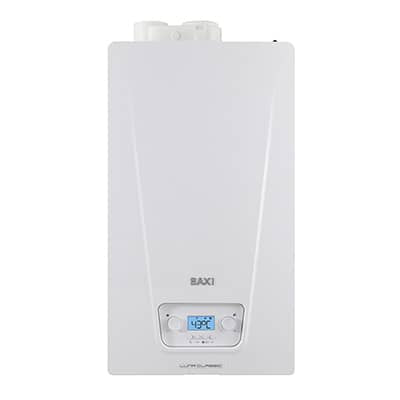 Baxi LUNA CLASSIC Condensing Boiler 28 kW Methane/LPG Low NOx Complete with Fume Exhaust Kit