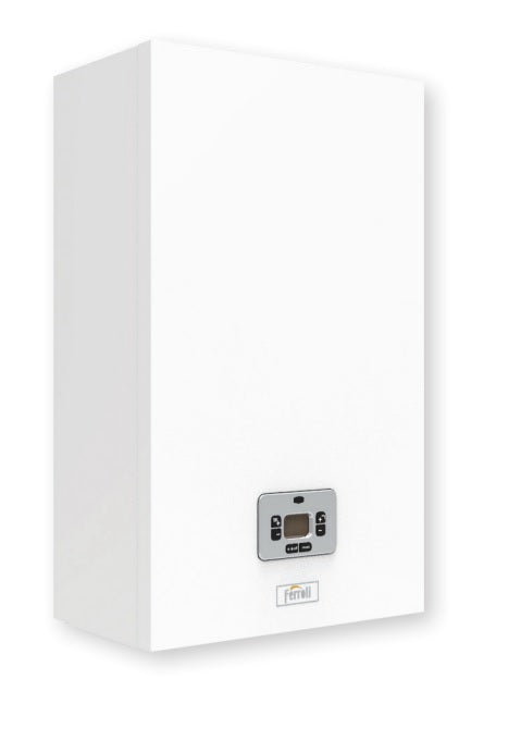 Ferroli Bluehelix Theta 24C condensing boiler complete with methane or LPG fume exhaust kit 0TPY2AWA