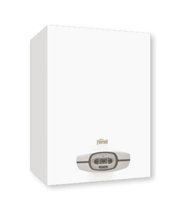 Ferroli Bluehelix TOP RRT K 50 28C methane or LPG condensing boiler complete with flue gas exhaust kit cod. 0T3T2AWA low NOx - NEW