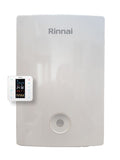 Rinnai Condensing Boiler Momiji 34 kW with Integrated Wi-Fi Chronothermostat Methane Low NOx REB-KAI3135FF with Standard Double Flue Exhaust Kit