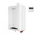 RINNAI condensing boiler ZEN 29 kW Low NOx Integrated Wi-Fi Integrated condensate neutralizer cod. REB-KBI2929FF-LPG LPG Complete with Fume Kit