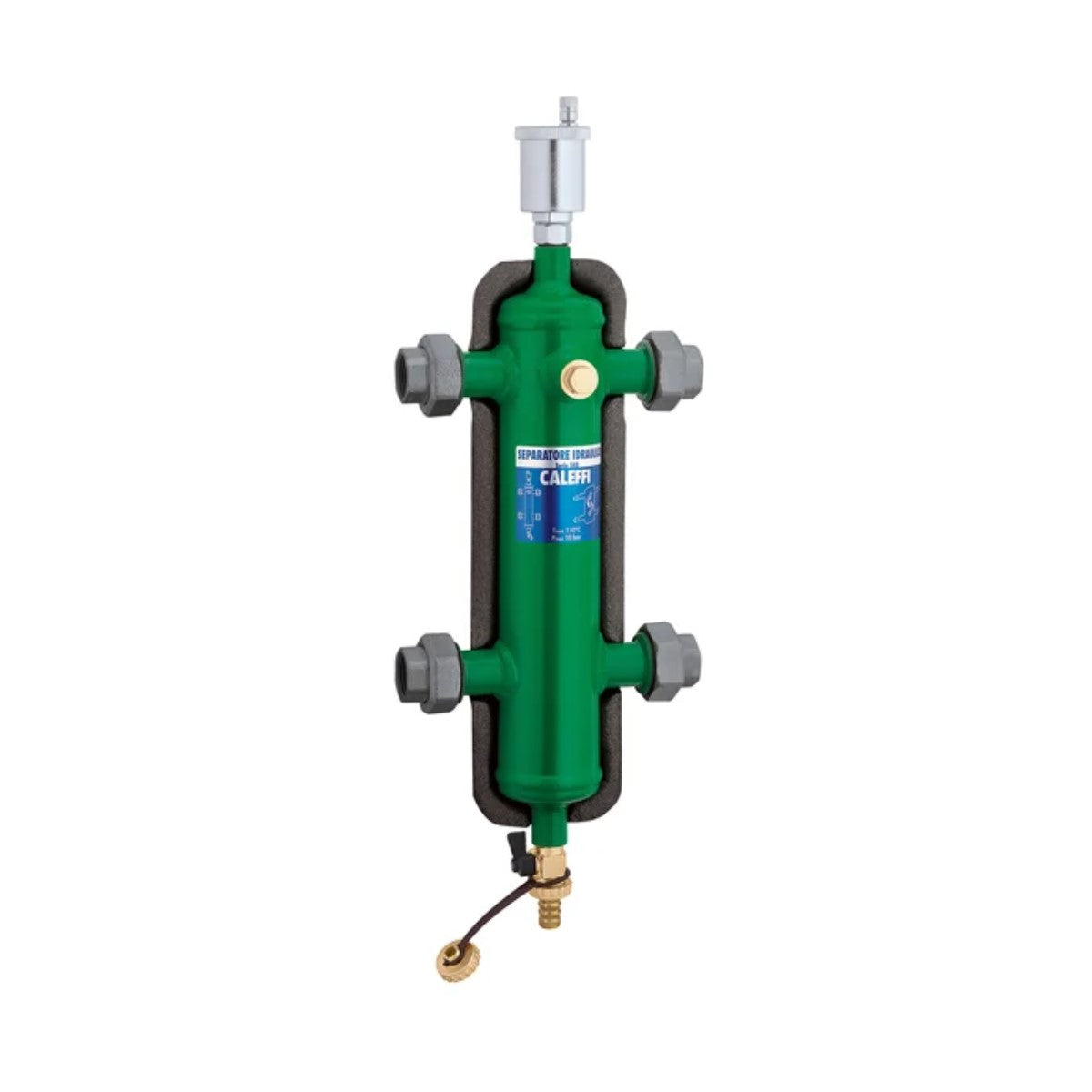 Separatore Idraulico Caleffi with Attacchi Filettati Bocchettone 1" with Coibentazione 548006
