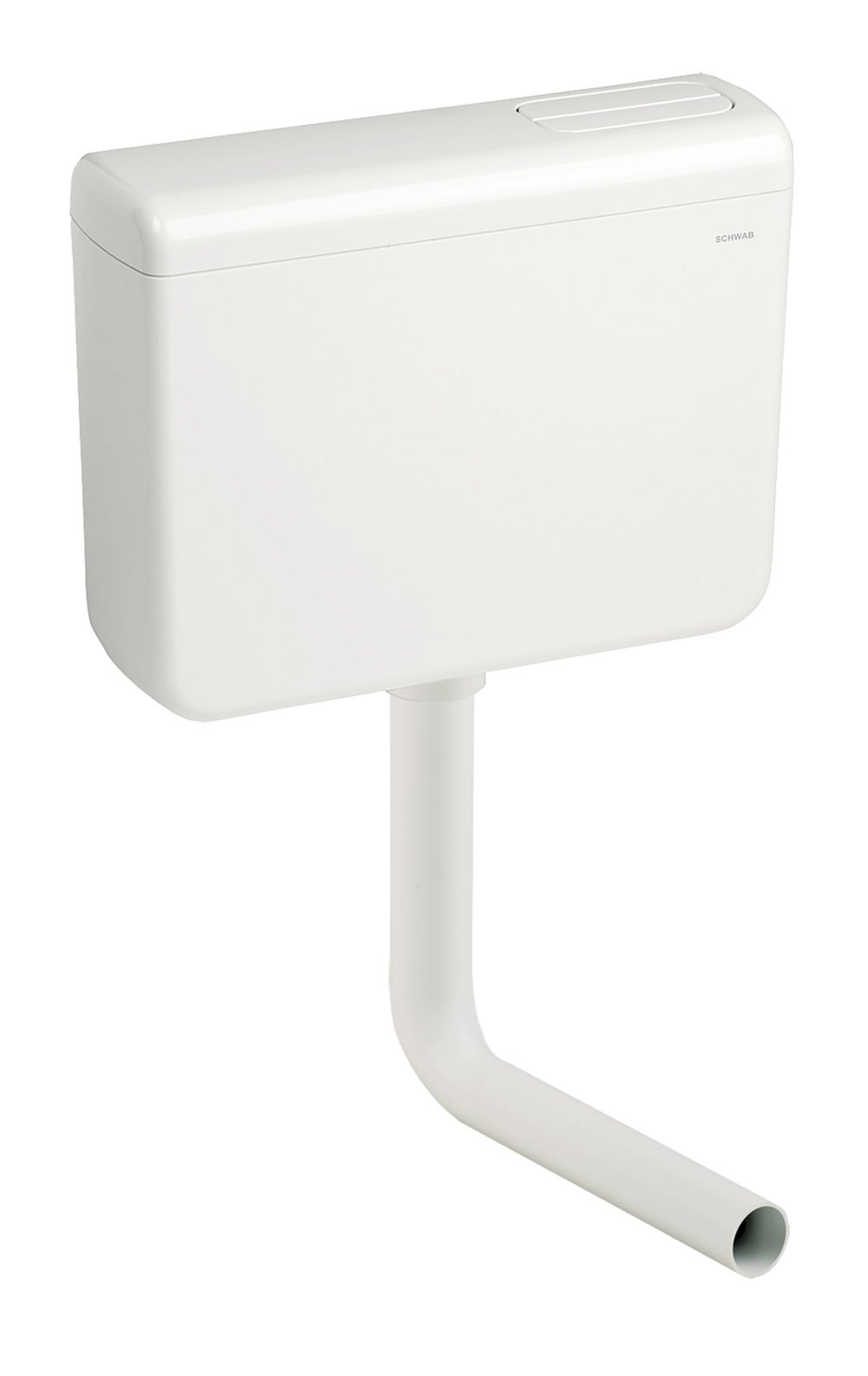 Cassetta di scarico esterna SCHWAB IRIS DUO cod. 641521 per installazioni wall-mounted