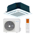 Air conditioner a cassetta 650x650 Clivet Inverter series BOX2 12000 btu IB3-XY-35M completo di griglia R-32 A++ optional Wi-Fi completa di telecomando