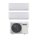 Baxi Dual Split Inverter Air Conditioner Astra 7+12 Series with LSGT50-2M R-32 Wi-Fi Optional 7000+12000 - New