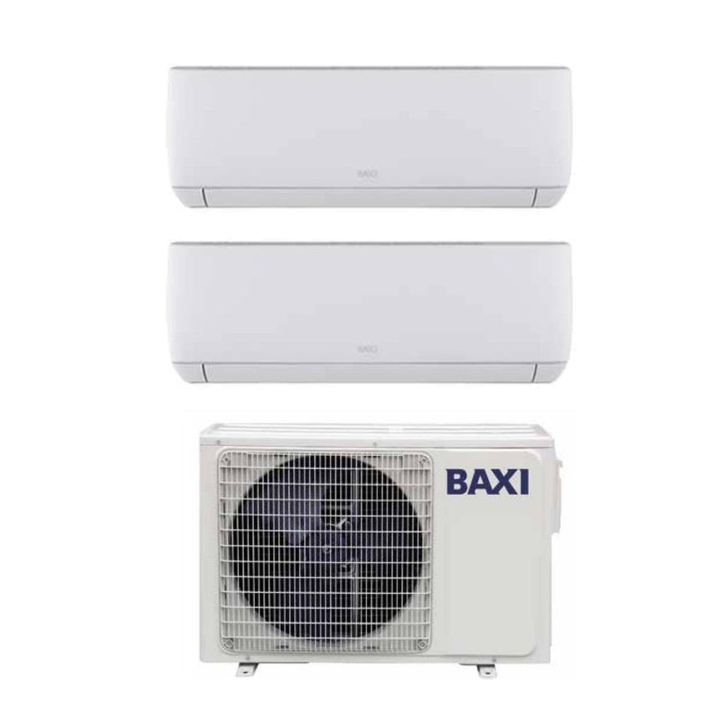 Baxi Dual Split Inverter Air Conditioner Astra 9+12 Series with LSGT50-2M R-32 Wi-Fi Optional 9000+12000 - New