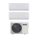 Baxi Dual Split Inverter Air Conditioner Astra 9+12 Series with LSGT50-2M R-32 Wi-Fi Optional 9000+12000 - New