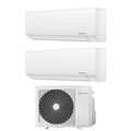 Beretta Dual Split Inverter Air Conditioner BREVA series 12000+12000 btu R-32 with UE 18000-2 Wi-Fi Optional Class A++