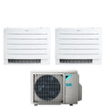Daikin Dual Split Floor Air Conditioner PERFERA FVXM-A 9+12 series with 2MXM40A R-32 Integrated Wi-Fi 9000+12000 With Infrared Remote Control Included Italian Warranty