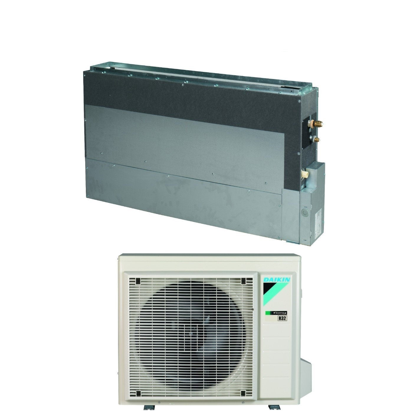 Daikin Bluevolution Built-In Floor Air Conditioner Mini Sky 12000 Btu FNA35A9 R-32 Wi-Fi Optional