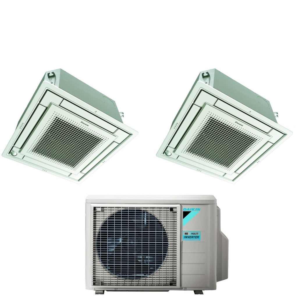 Daikin FFA25A9 cassette airconditioner dual split 2MXM50A