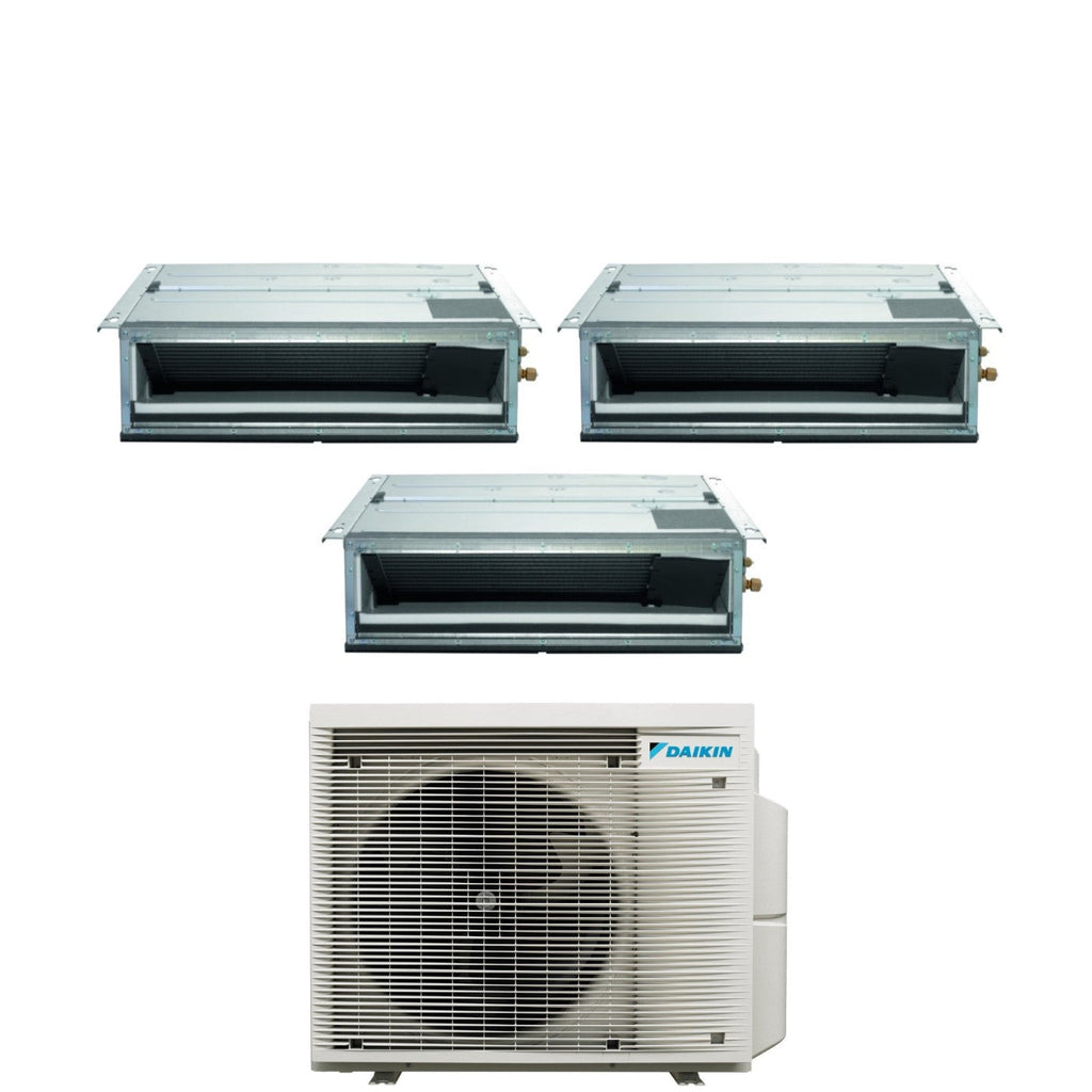 Daikin Bluevolution Trial Split Ducted Air Conditioner Inverter FDXM-F9 series 9+9+12 with 3MXM68A R-32 Wi-Fi Optional 9000+9000+12000 Italian Warranty