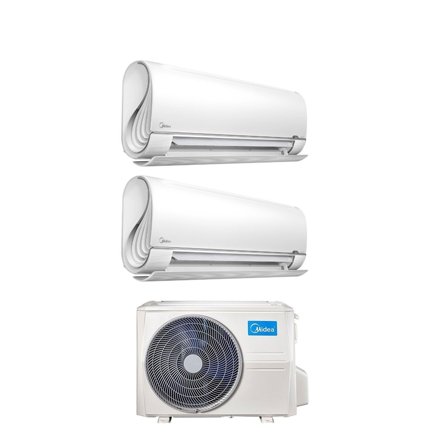 Air conditioner dual-split Midea BreezeleSS+ 9+12 with M2OH-14HFN8-Q R-32 built-in Wi-Fi