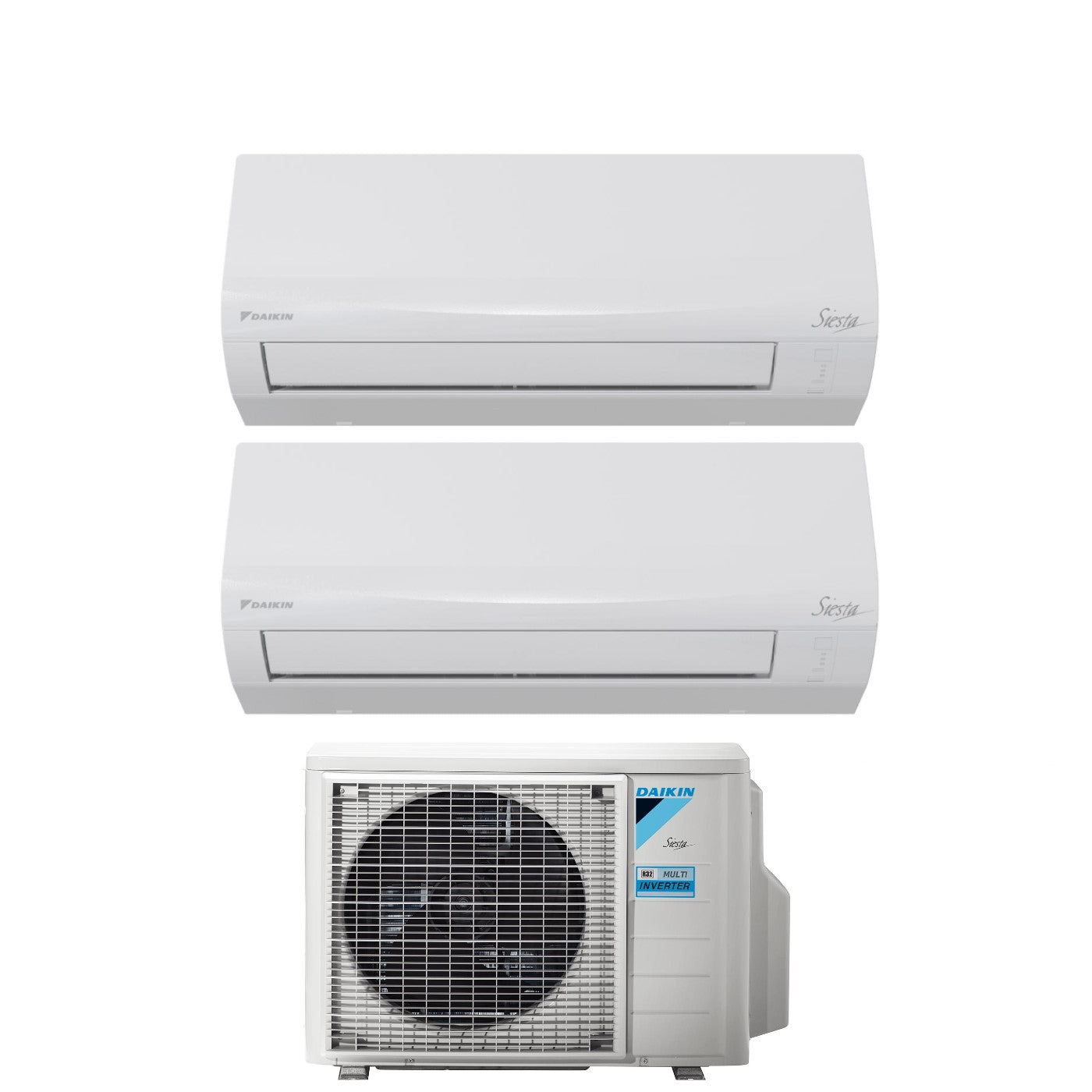 Daikin Siesta 9+12 BTU Dual-Split Air Conditioner R-32 Wi-Fi Built-in | 2AMXF50A
