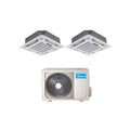 MIDEA Dual Split Air Conditioner 4 Way Cassette R-32 9000+9000 with M20-18FN8-Q - NEW 9+9