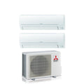 Mitsubishi Electric 9+12 BTU Dual-Split Air Conditioner R-32 Wi-Fi optional | MXZ-2HA50VF