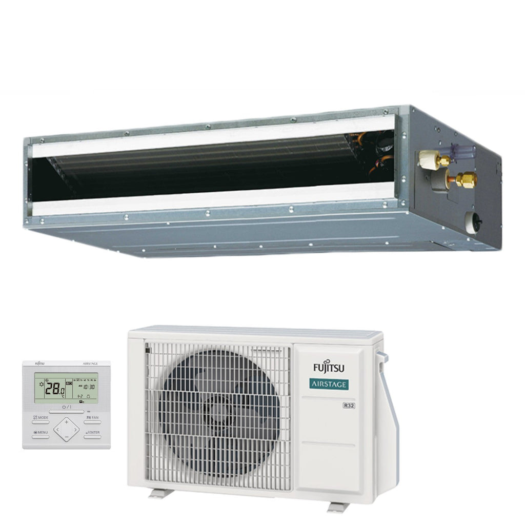Fujitsu Air Conditioning Ducted Low Pressure KL ECO series 12000 btu R-32 3NGF89115 ARXG12KLLAP A+ - NEW