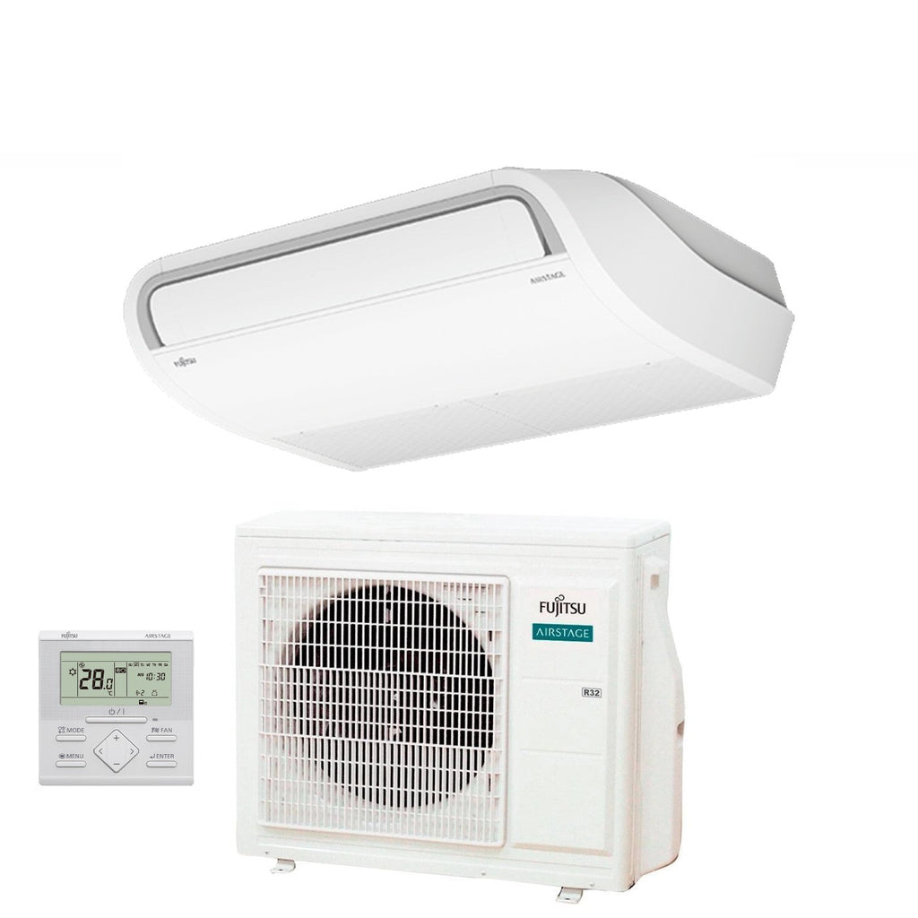 Fujitsu Inverter Ceiling Air Conditioner ECO KR series 24000 Btu ABYG24KRTA + AOYG24KATA R-32 3NGF83085 Wi-Fi Optional Class A+/A with standard wired control
