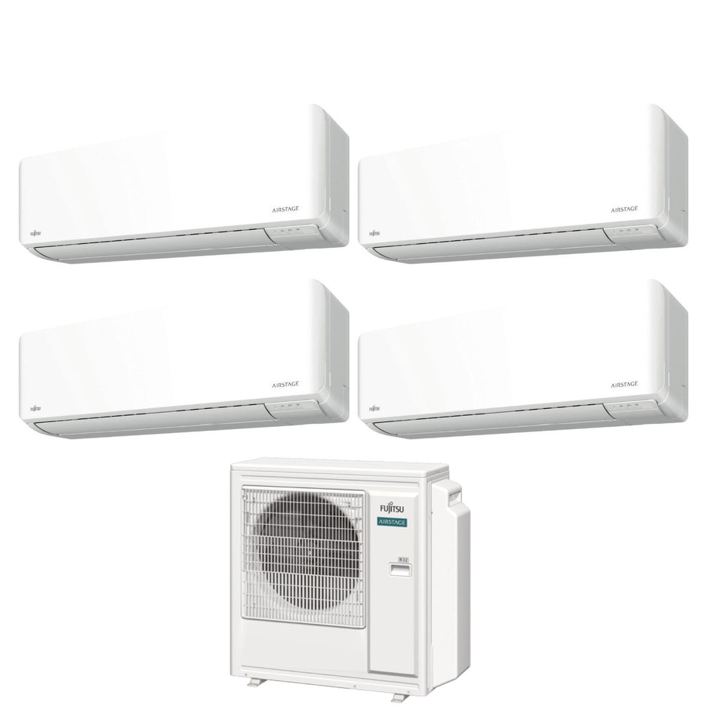 Fujitsu ASEH07KMCG + AOEG30KBTA4 quad-split airconditioner