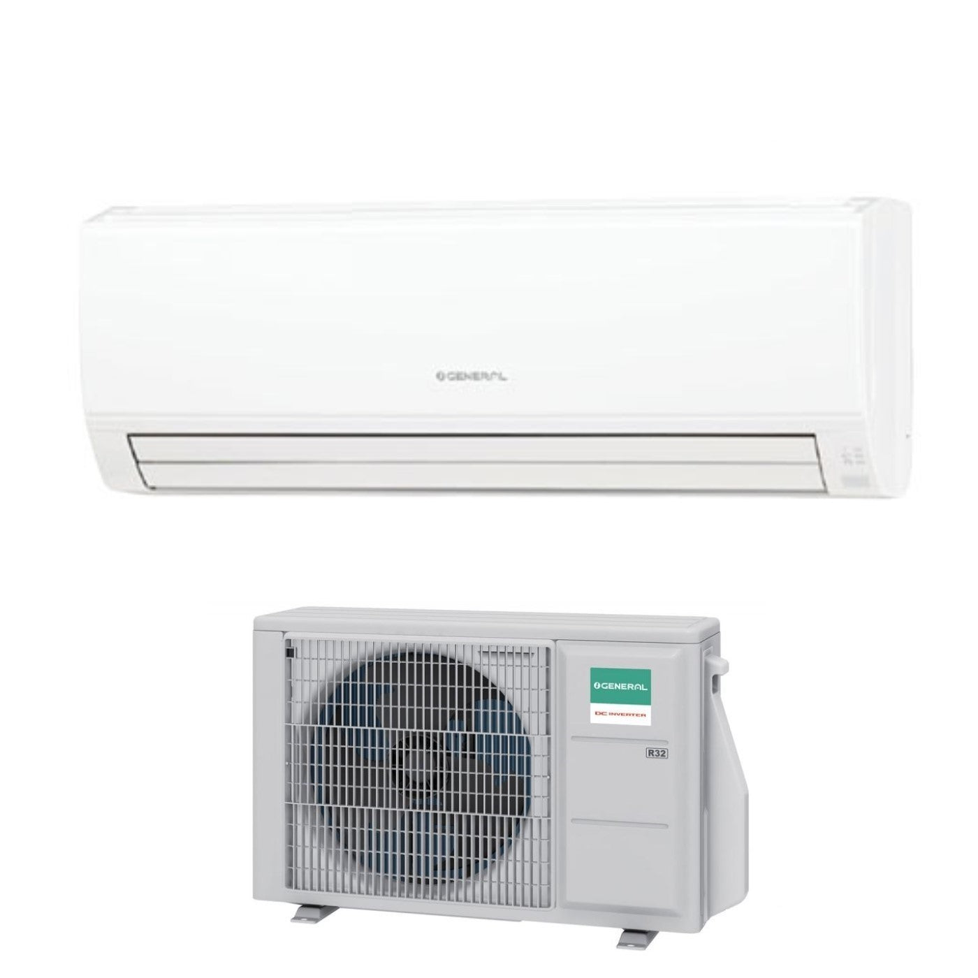 General Fujitsu Inverter Air Conditioning KLCA series 24000 Btu ASHG24KLCA R-32 Class A++/A+