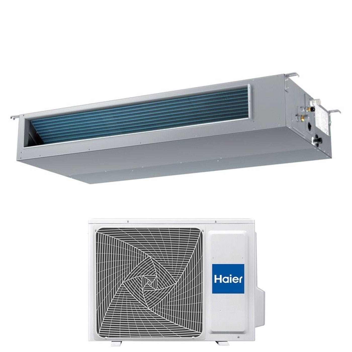 Haier Inverter Air Conditioning Ducted Medium Prevalence 18000 Btu AD50S2SM3FA R-32 Wi-Fi Optional Haier YR-HRS01 Infrared Remote Control + RE-02 Receiver