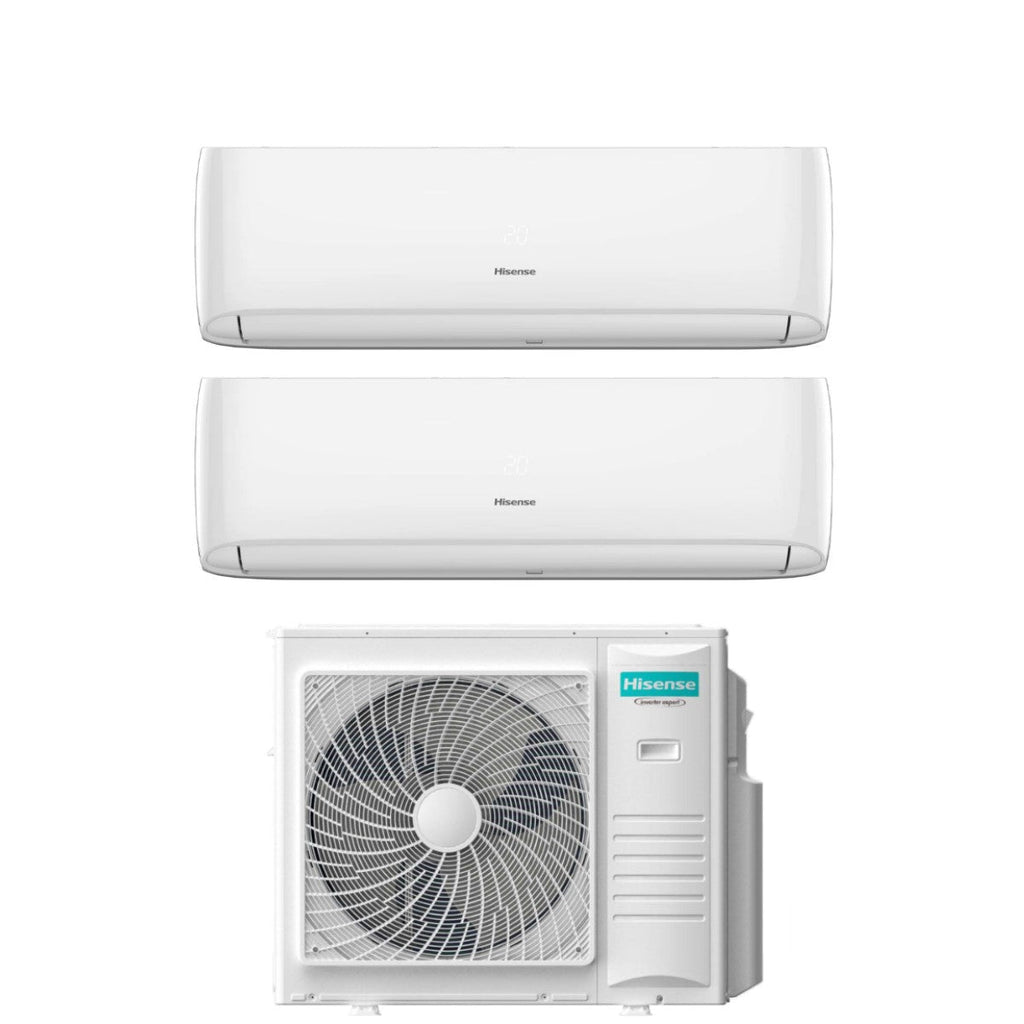 Hisense Dual Split Inverter Air Conditioner HI-COMFORT 18+18 series with 4AMW105U4RAA R-32 Integrated Wi-Fi 18000+18000 – New